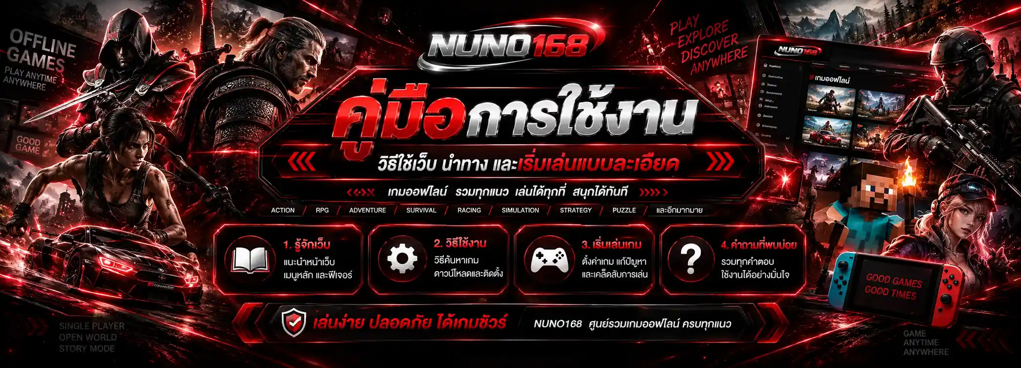 คู่มือการใช้งาน nuno168